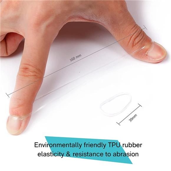 Clear Elastic Hair Bands, 2500 Small Rubber Bands Braids for Girls Kids Women - Picture 2 of 6